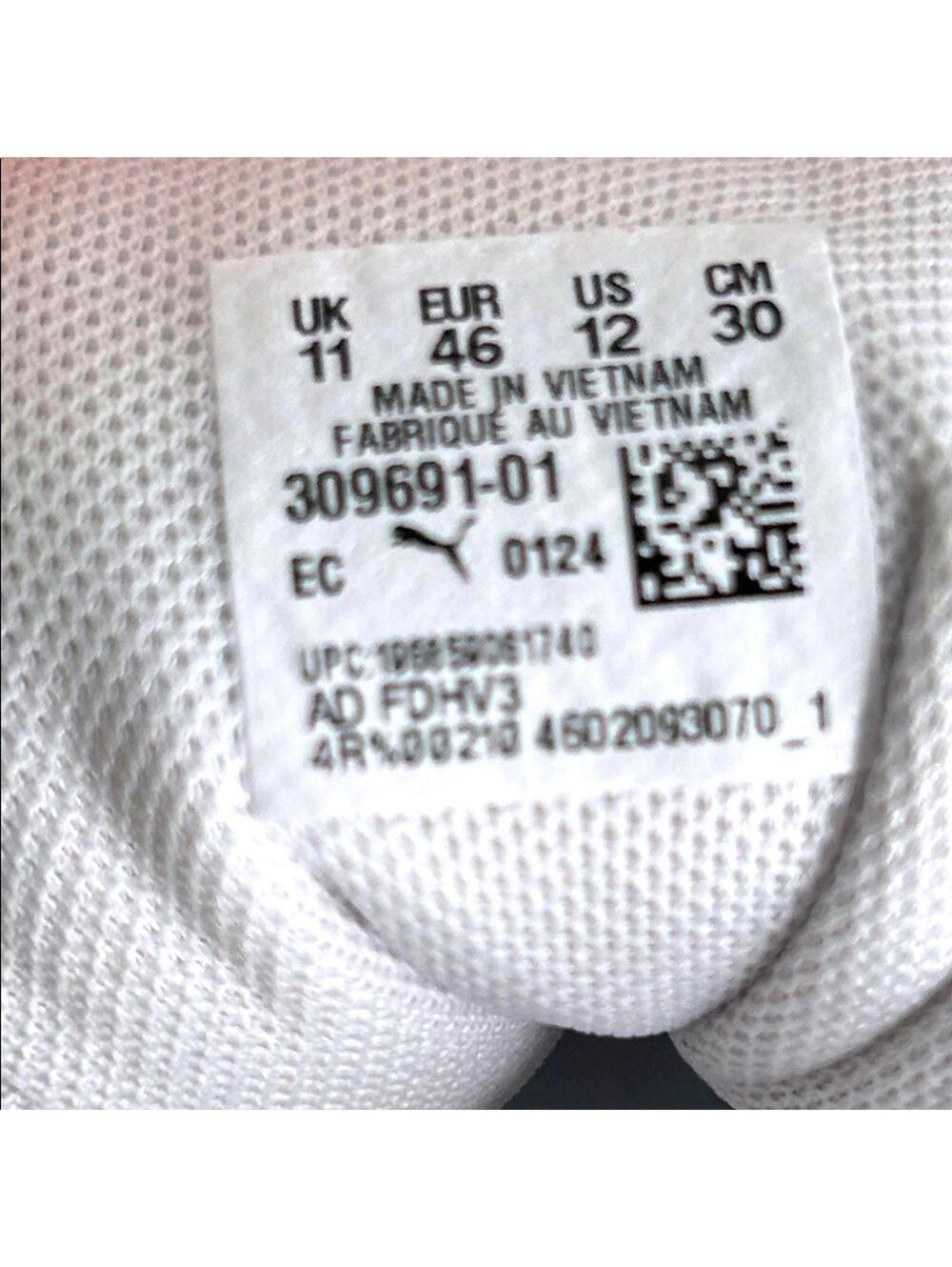 PUMA Identity of the Genetics Basketball Shoes "White/Lime" Men's 12 | NEW - Picture 7 of 7